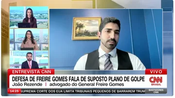 João Rezende ao vivo na CNN Brasil, como advogado do General Freire Gomes, sobre o caso do suposto plano de golpe